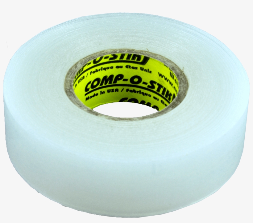 Comp O Stik™ Shin Pad Tape - Tape Hockey 25m Blanc, transparent png #2004867