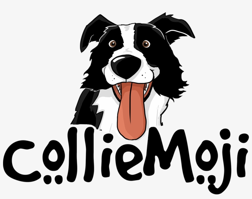 The Official Border Collie Emojis & Stickers - Sticker, transparent png #2005045