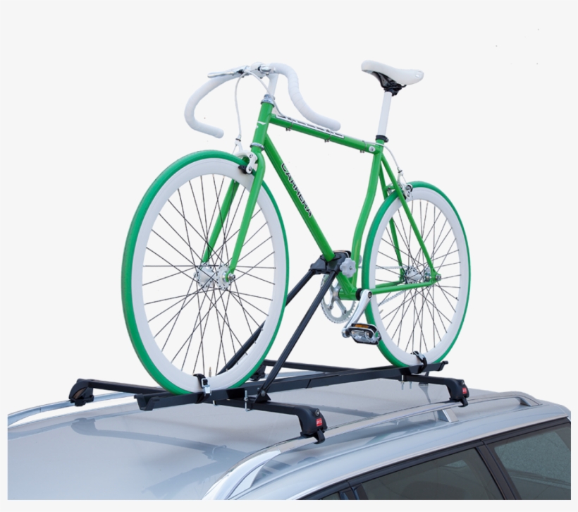 Bici - Portabici In Acciaio Da Tetto Universale Per Barre, transparent png #2005380