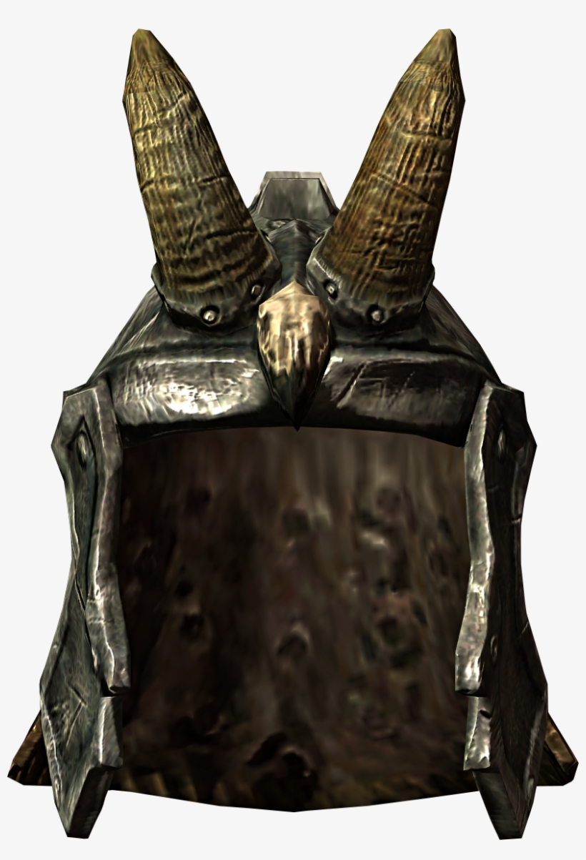 Scaled Helmet - Skyrim Scaled Armor Helm, transparent png #2005458