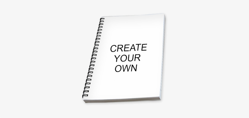 Create Your Own Notebook - Spiral Notebooks Online, transparent png #2005958