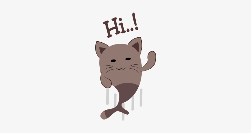 Chocolate Cat Emoji & Sticker Messages Sticker-0 - Sticker, transparent png #2006549