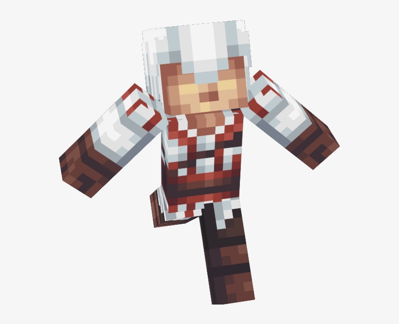 Ac2 Is Probably One Of The Most Nostalgic Games I Have - Minecraft Ezio Auditore Skin, transparent png #2006642