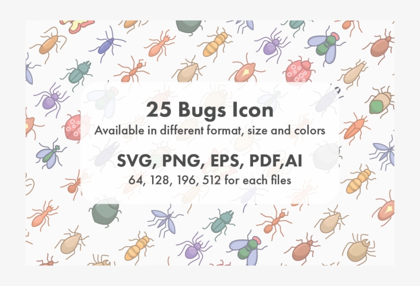Bugs Icon Set Collection - Icon, transparent png #2006980