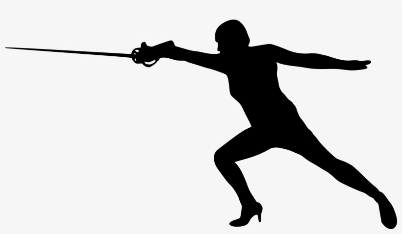 Fencing Sword Png - Fencing Logo Png, transparent png #2007118