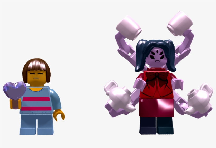 1 / - Lego Undertale Muffet, transparent png #2007439