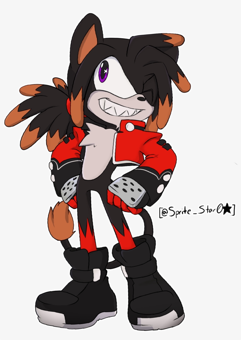 When You Design A Sonic Oc Thats Actually A Self Insert - Cartoon, transparent png #2007725