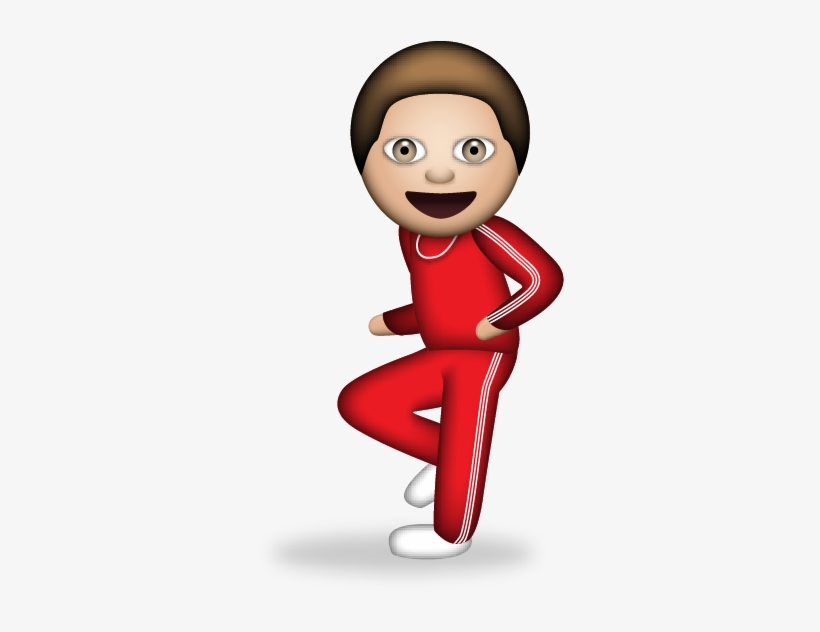 Saturday Night Live Running Man Dance Emoji Free Transparent Png Download Pngkey