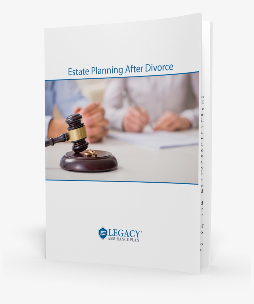 Photo Is Of The Cover Of Estate Planning After Divorce - Divorce, transparent png #2008248