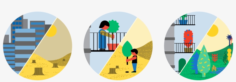 For Every Tree Planted On A Balcony In Your Neighborhood, - Illustration, transparent png #2008535