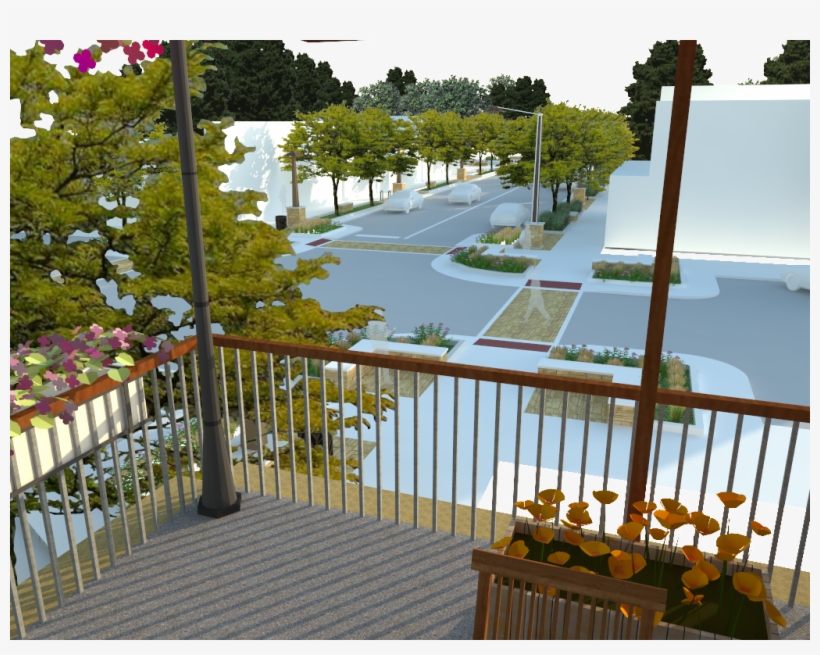 Gypsum Creek Park Persp 2 Highway 6 Valley Road Persp - Palm Tree, transparent png #2008538