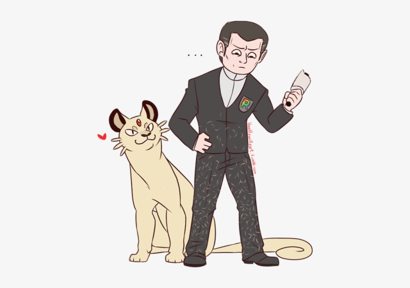 This Old Man Thought Black With A Cream Cat Was A Good - Cat, transparent png #2008678