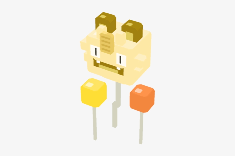 Meowth Balloon - Pokémon Quest, transparent png #2008738