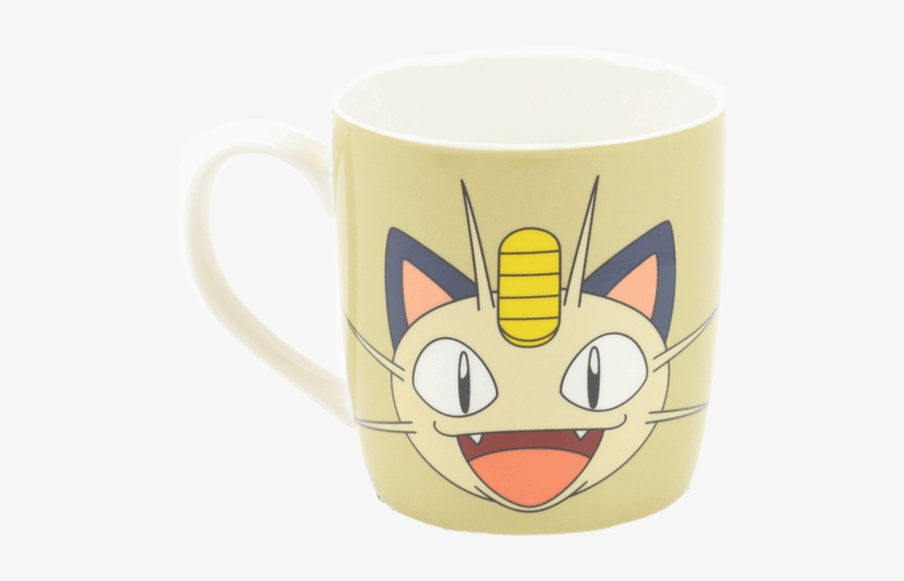 Gb Eye Pokemon Meowth Face Mug, transparent png #2008915