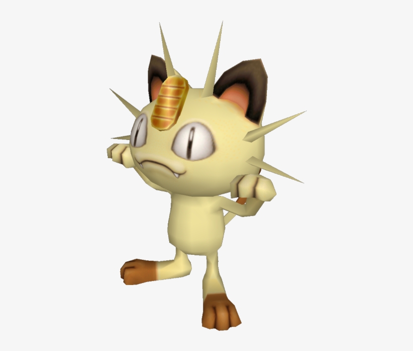 Meowth Transparent Super Smash Bro - Super Smash Bros. Brawl, transparent png #2009034