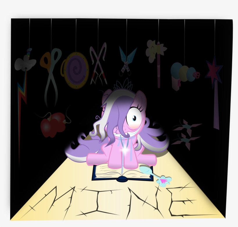 Magerblutooth, Axe, Book, Crazy Face, Diamond Tiara, - Cartoon, transparent png #2009192