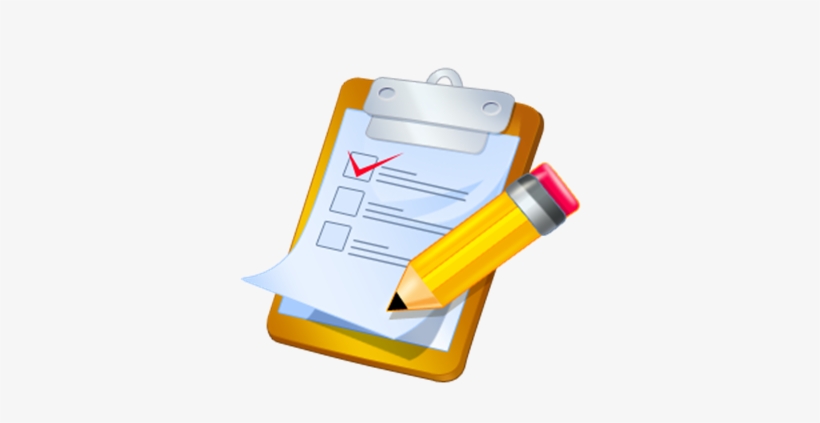 Gain Feedback On The New, Not Yet Published, Ccar High - Clipart Of Checklist, transparent png #2009418