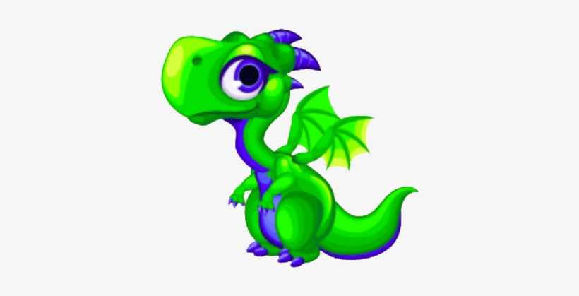 Greendragon-baby - Dragon Baby Png, transparent png #2009556