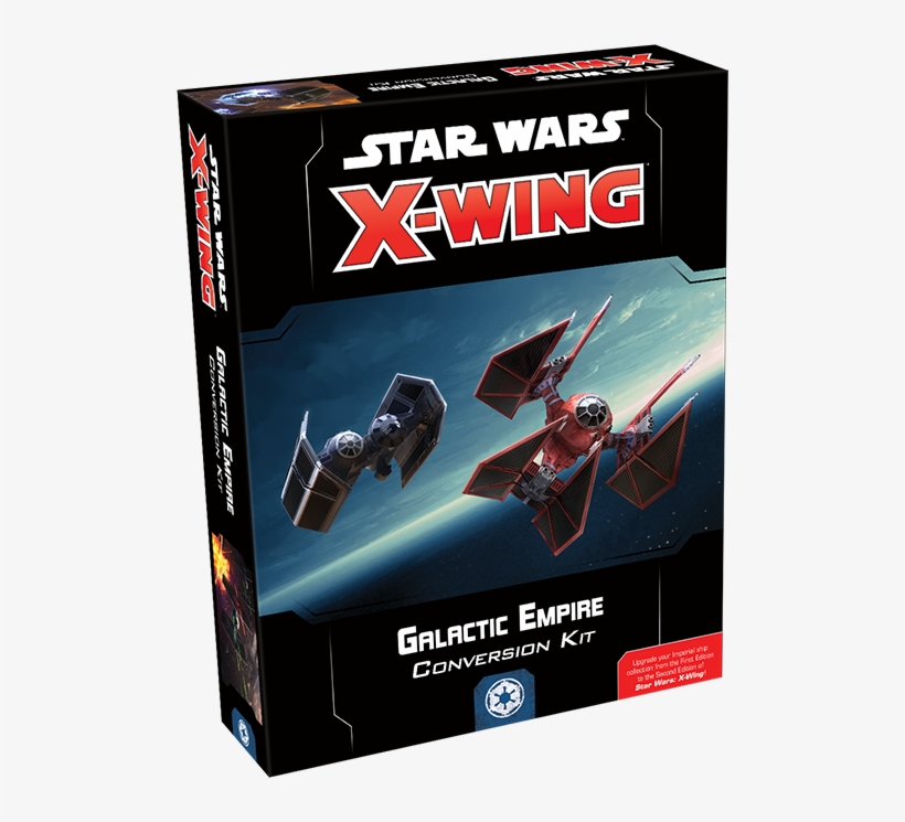 X-wing 2nd Edition Galactic Empire Conversion Kit - Star Wars X Wing Galactic Empire Conversion Kit, transparent png #2009625