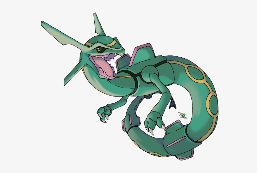 Hows About Black-yellow Eyed Green Dragon Instead - Rayquaza Joke, transparent png #2009713