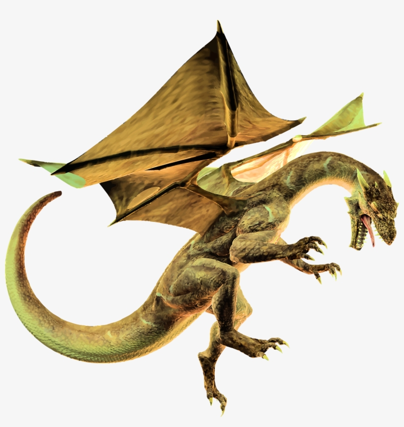 This Free Icons Png Design Of Yellow Dragon, transparent png #2009767