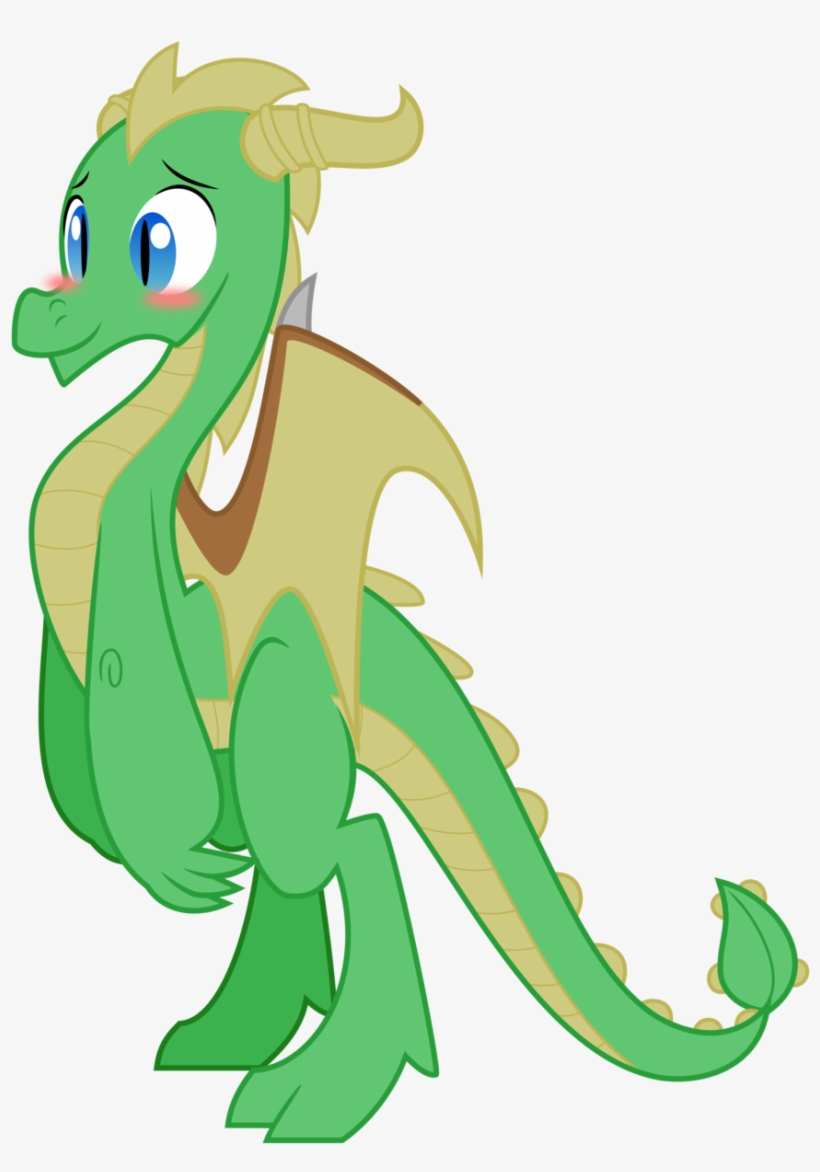 Fairytale Clipart Green Dragon - My Little Pony Les Dragons, transparent png #2009849