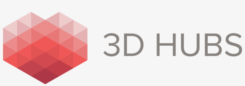 3d Hubs Logo Horizontal - 3 D Printing Logos, transparent png #2009892