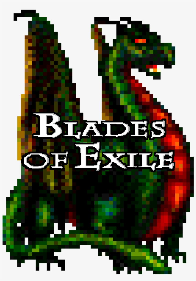 Blades Of Exile Green Dragon - Graphic Design, transparent png #2009931