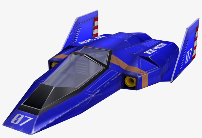 Massive Blue Falcon - F Zero Blue Falcon Png, transparent png #2010126