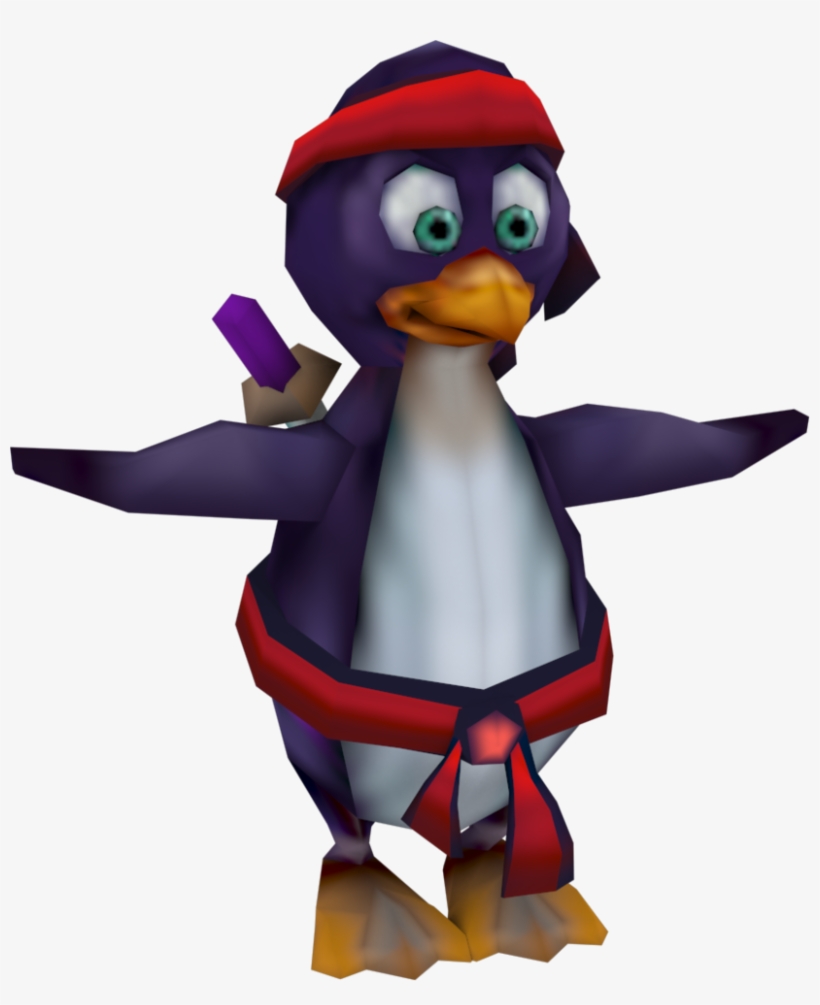 Racing Clipart Penguin - Crash Tag Team Racing Ninja Penguins, transparent png #2010339