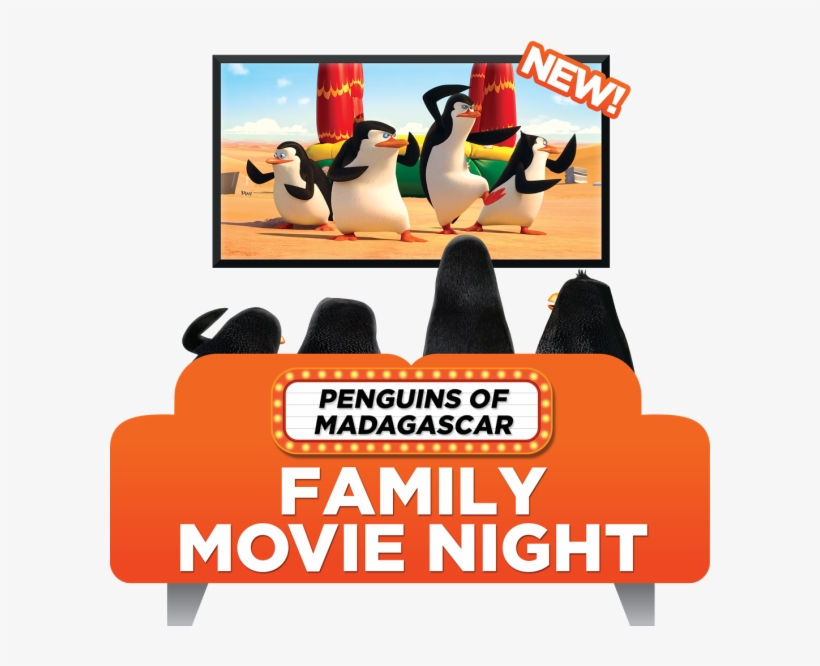 Penguins - Super Cool Madagascar Penguins Square Metal Watch, transparent png #2010390