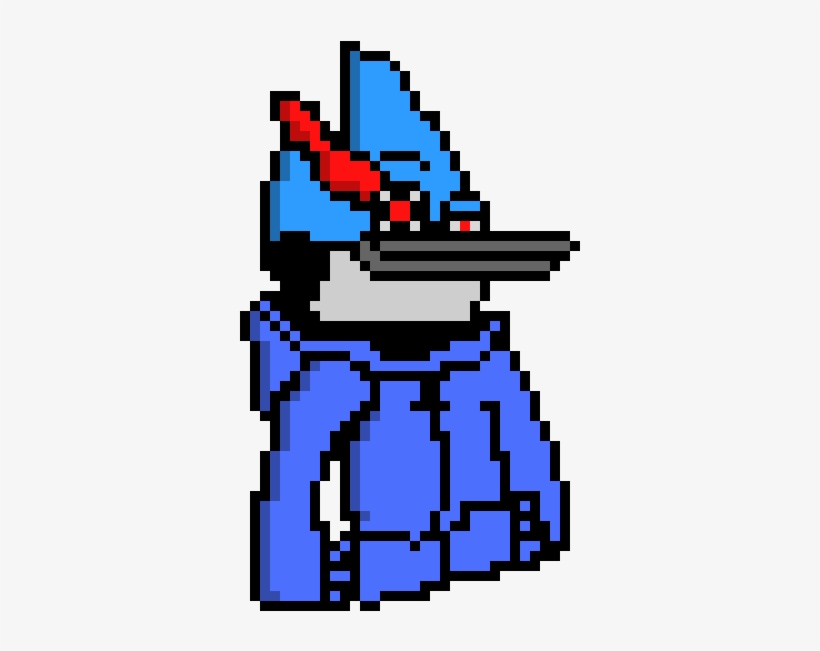 Mordecai - Pixel Art, transparent png #2010616