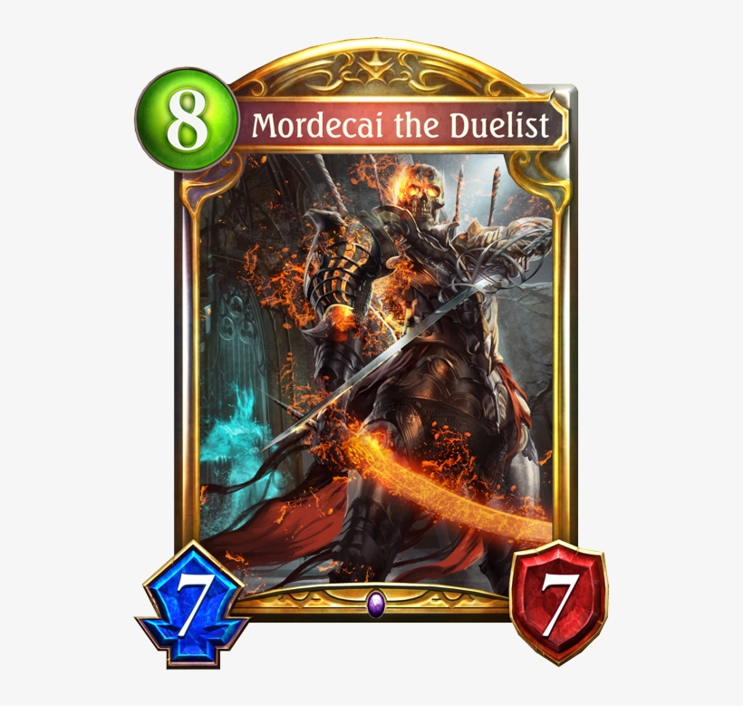 Unevolved Mordecai The Duelist Evolved Mordecai The - Shadowverse Coco And Mimi, transparent png #2010900