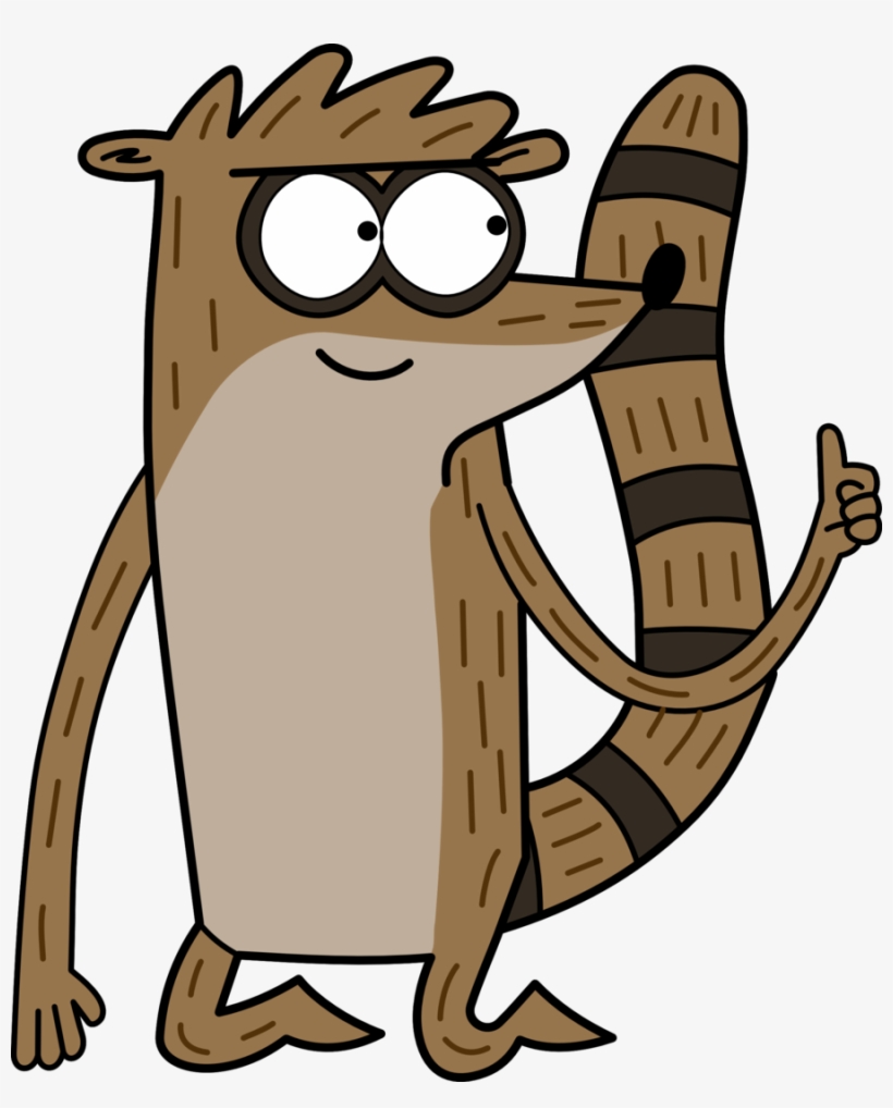 3 Fictional Characters That Represent Me - Regular Show Rigby Png, transparent png #2011023