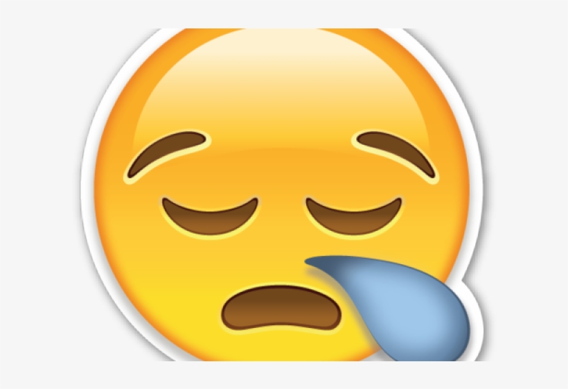 Sad Emoji Clipart Angel - Emoji 😌, transparent png #2011120