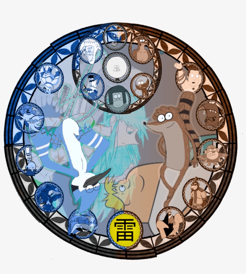 Dive Into Mordecai And Rigby By Nitemarearan On Deviantart - Mordecai And Rigby Art, transparent png #2011402