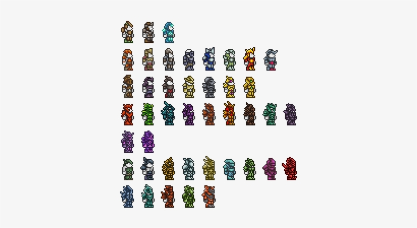 Metallurgy Armors - All Terraria Armors, transparent png #2011428