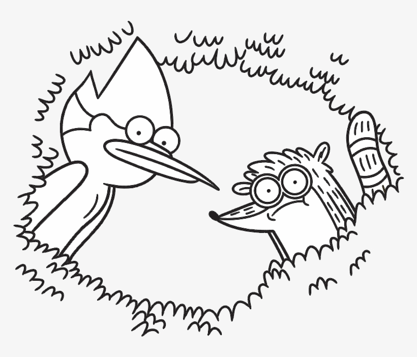 Foto Do Rigby - Desenho Do Apenas Um Show, transparent png #2011496