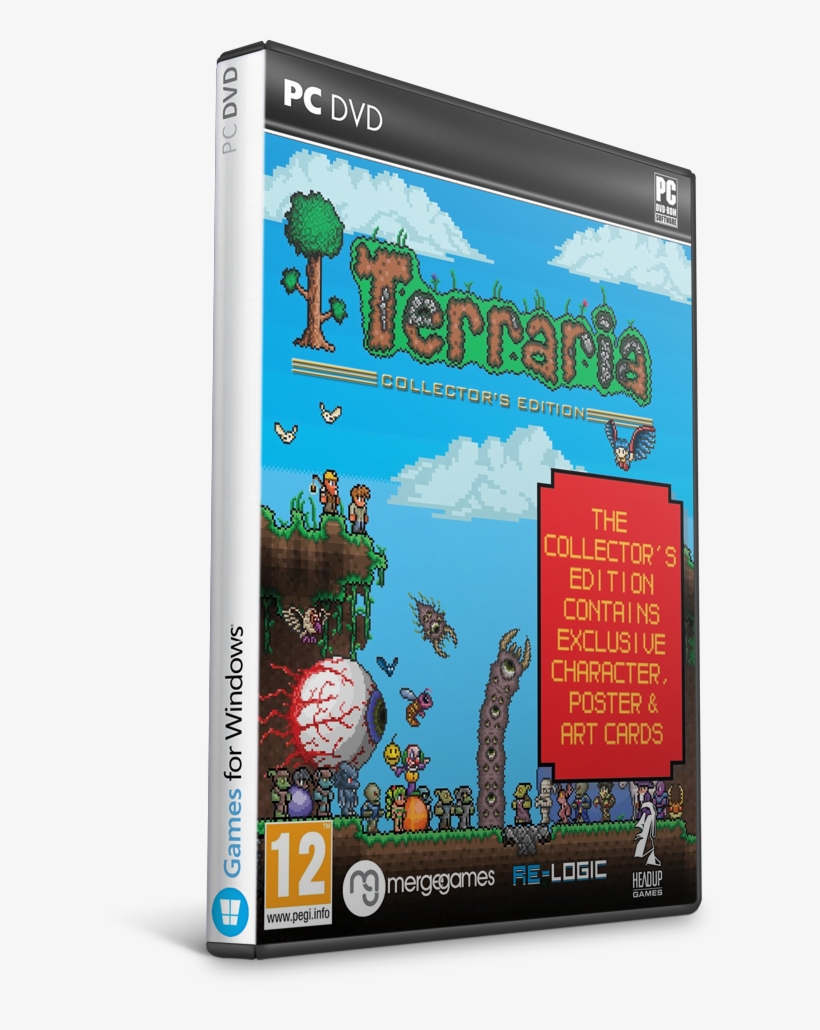 Terraria Collector's Edition Multilenguaje (pc-game) - Terraria - Collectors Edition (pc), transparent png #2011726