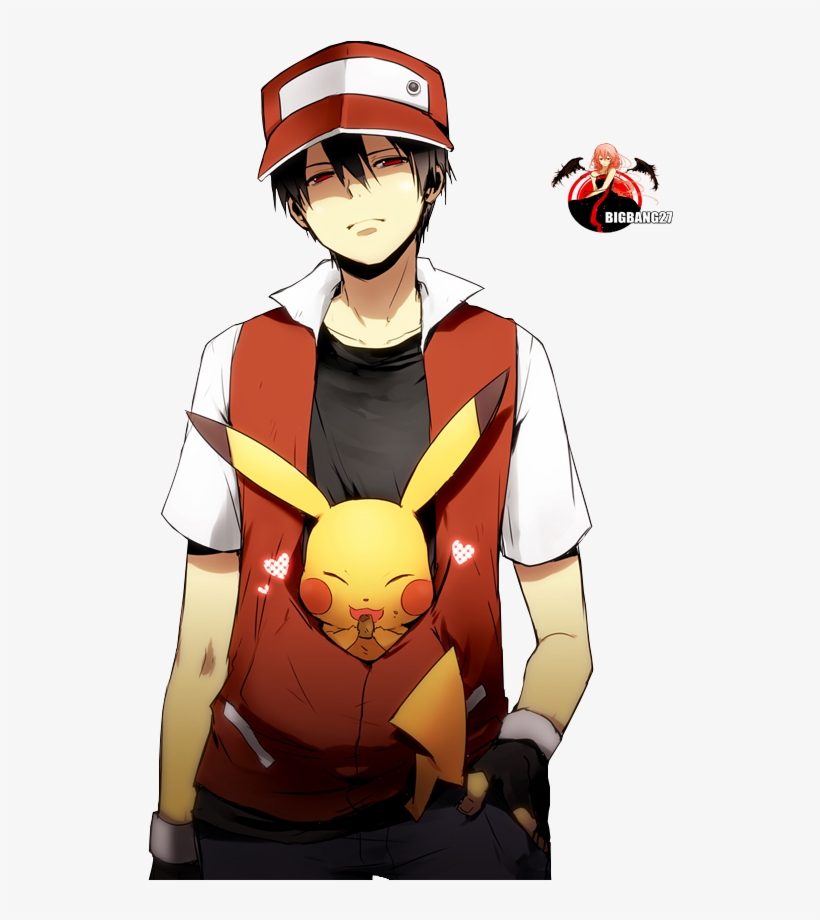 Pokemon Red Png - Pokemon Trainer Red, transparent png #2011779