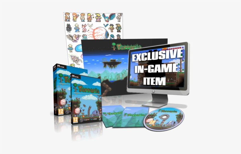 Collector's Edition - Pc: Terraria - Collector's Edition Cd, transparent png #2011914