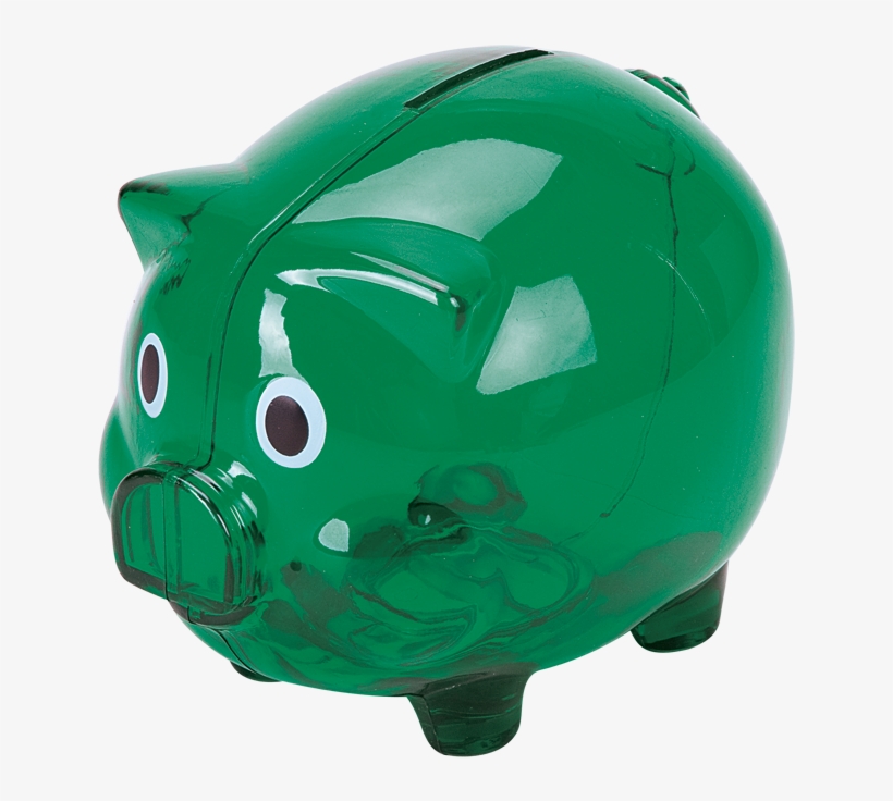 Bd0012 Plastic Piggy Bank, - Piggy Bank, transparent png #2012413