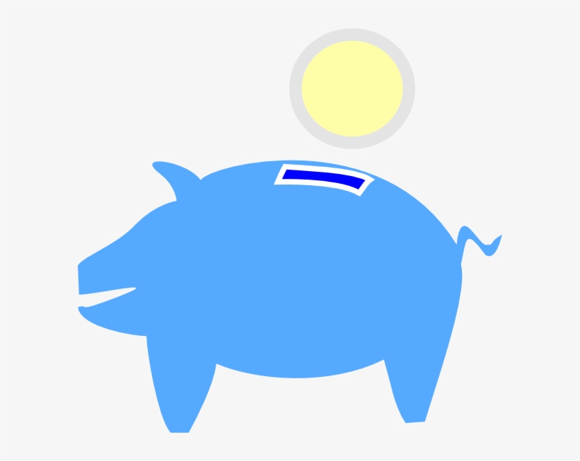 Piggy Bank Svg Clip Arts 600 X 572 Px, transparent png #2012442