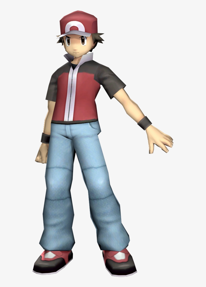 A Picture I Made To Show Off The Blockhead Models Png - Red Pokemon Origins Png, transparent png #2012443