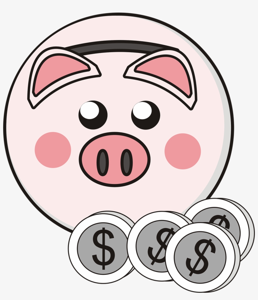 Piggy Bank 4 Coins Clipart - Dont Belame Me I Voted To Stay, transparent png #2012463