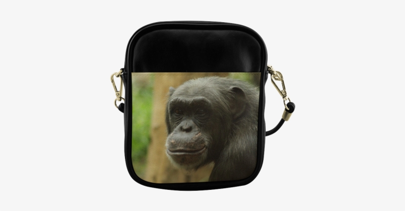 Grinning Chimp Sling Bag - Thrasher Mini Shoulder Bag, transparent png #2012555