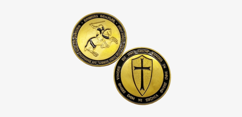 Knights Templar Cross Souvenir Crusader Commemorative - Commemorative Coin, transparent png #2013124