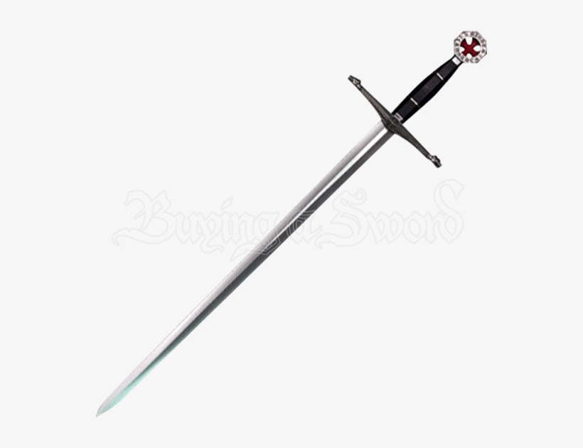 Knights Templar Red Cross Sword - Harry Potter Wand Clipart, transparent png #2013151