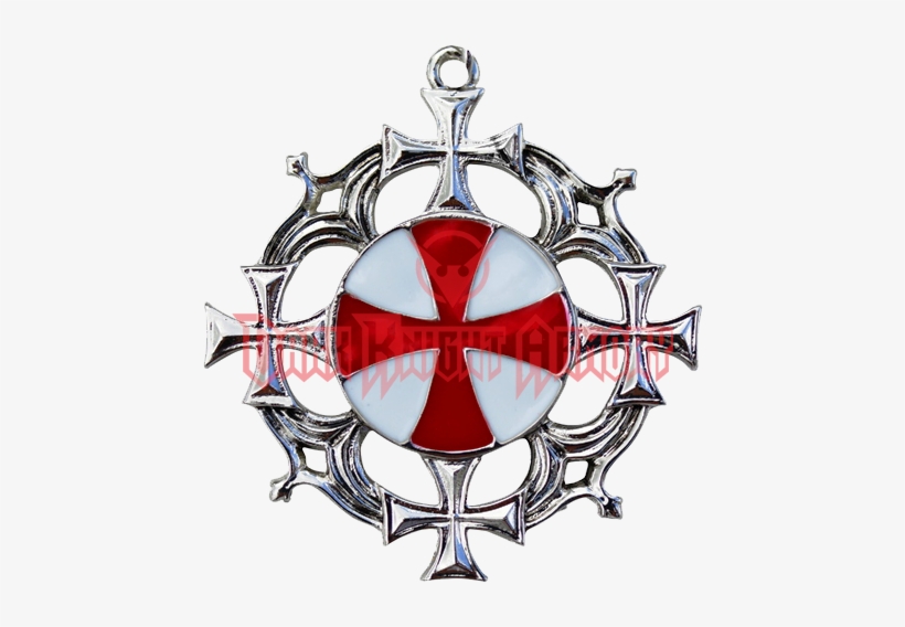 Solar Cross Templar Necklace - History Of The Knights Templars, The Temple Church,, transparent png #2013181
