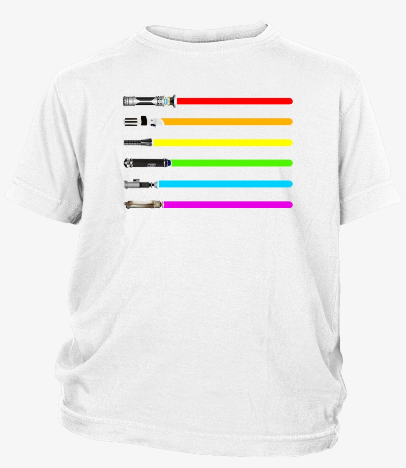 Star Wars Lightsaber Lgbt Shirts T Shirt District Youth - Team Valor - Pokemon Go Into The Fire Tshirt Hoodies, transparent png #2013184